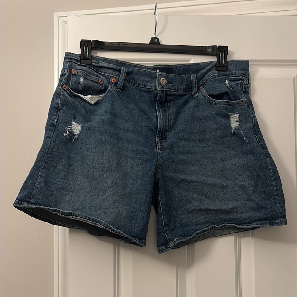 Blue Denim Women's Shorts